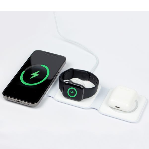 Prodotti Bulk TAP 3IN1 COMPATIBILE MAGSAFE 15W WH